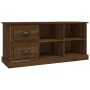 TV-Schrank aus braunem Eichensperrholz, 102 x 35,5 x 47,5 cm von vidaXL, TV-Möbel - Ref: Foro24-816183, Preis: 77,17 €, Rabat...