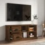 TV-Schrank aus braunem Eichensperrholz, 102 x 35,5 x 47,5 cm von vidaXL, TV-Möbel - Ref: Foro24-816183, Preis: 77,17 €, Rabat...