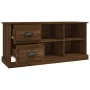 TV-Schrank aus braunem Eichensperrholz, 102 x 35,5 x 47,5 cm von vidaXL, TV-Möbel - Ref: Foro24-816183, Preis: 77,17 €, Rabat...