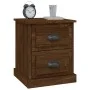 Bedside tables 2 units oak wood brown 39x39x47.5 cm by vidaXL, Nightstands - Ref: Foro24-816159, Price: 74,63 €, Discount: %