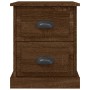 Nachttische 2 Stk. Eiche Holz braun 39x39x47,5 cm von vidaXL, Nachttische - Ref: Foro24-816159, Preis: 75,46 €, Rabatt: %