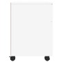 Weißer Aktenschrank aus Sperrholz mit Rollen 45x38x54 cm von vidaXL, Aktenschränke - Ref: Foro24-811520, Preis: 50,74 €, Raba...
