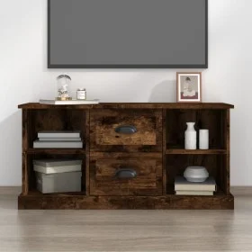 TV-Möbel Sperrholz Räuchereiche 99,5x35,5x48 cm von vidaXL, TV-Möbel - Ref: Foro24-816277, Preis: 70,42 €, Rabatt: %