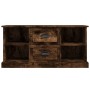 Mueble de TV madera contrachapada roble ahumado 99,5x35,5x48 cm de vidaXL, Muebles TV - Ref: Foro24-816277, Precio: 71,23 €, ...