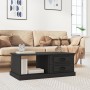 Mesa de centro madera contrachapada negro 90x50x35 cm de vidaXL, Mesas de centro - Ref: Foro24-816241, Precio: 73,43 €, Descu...