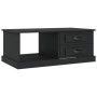 Mesa de centro madera contrachapada negro 90x50x35 cm de vidaXL, Mesas de centro - Ref: Foro24-816241, Precio: 73,43 €, Descu...