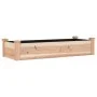 Flowerbed planter with solid fir wood lining 120x45x25 cm by vidaXL, Pots and planters - Ref: Foro24-364286, Price: 46,60 €, ...