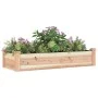 Blumenbeetkasten mit Verkleidung aus massivem Tannenholz, 120x45x25 cm von vidaXL, Töpfe und Pflanzgefäße - Ref: Foro24-36428...