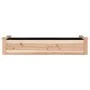 Flowerbed planter with solid fir wood lining 120x45x25 cm by vidaXL, Pots and planters - Ref: Foro24-364286, Price: 46,60 €, ...