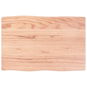 Tischplatte aus behandeltem Eichenholz mit Naturkante 60x40x2 cm von vidaXL, Tischplatten - Ref: Foro24-363929, Preis: 31,96 ...