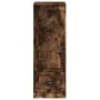 Aparador alto madera contrachapada roble humo 36x35,5x103,5 cm de vidaXL, Aparadores - Ref: Foro24-816309, Precio: 68,18 €, D...