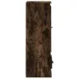 Aparador alto madera contrachapada roble humo 36x35,5x103,5 cm de vidaXL, Aparadores - Ref: Foro24-816309, Precio: 68,18 €, D...