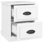 Nightstands 2 pcs glossy white wood 39x39x47.5 cm by vidaXL, Nightstands - Ref: Foro24-816149, Price: 85,38 €, Discount: %