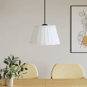White wicker ceiling lamp shade Ø50x30 cm by vidaXL, Lampshades - Ref: Foro24-364371, Price: 58,61 €, Discount: %