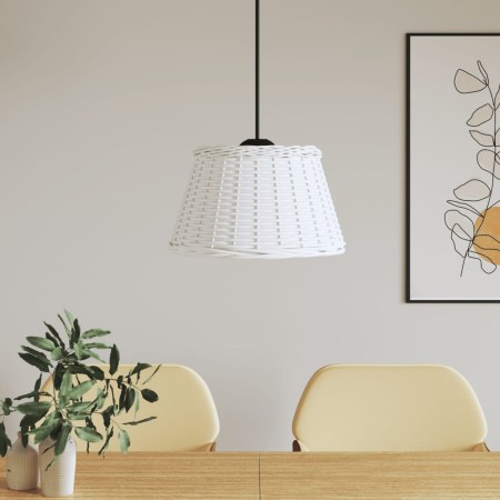 Weißer Deckenlampenschirm aus Korbgeflecht, Ø50x30 cm von vidaXL, Lampenschirme - Ref: Foro24-364371, Preis: 59,59 €, Rabatt: %