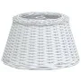 White wicker ceiling lamp shade Ø50x30 cm by vidaXL, Lampshades - Ref: Foro24-364371, Price: 58,61 €, Discount: %