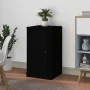 Black plywood sideboard 37.5x35.5x67.5 cm by vidaXL, Sideboards - Ref: Foro24-816202, Price: 46,50 €, Discount: %