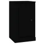 Black plywood sideboard 37.5x35.5x67.5 cm by vidaXL, Sideboards - Ref: Foro24-816202, Price: 46,50 €, Discount: %