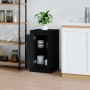 Aparador de madera contrachapada negro 37,5x35,5x67,5 cm de vidaXL, Aparadores - Ref: Foro24-816202, Precio: 50,70 €, Descuen...