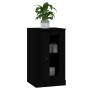 Aparador de madera contrachapada negro 37,5x35,5x67,5 cm de vidaXL, Aparadores - Ref: Foro24-816202, Precio: 50,70 €, Descuen...