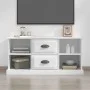 Mueble para TV madera contrachapada blanco 99,5x35,5x48 cm de vidaXL, Muebles TV - Ref: Foro24-816272, Precio: 74,46 €, Descu...