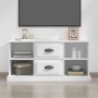 Weißer TV-Schrank aus Sperrholz, 99,5 x 35,5 x 48 cm von vidaXL, TV-Möbel - Ref: Foro24-816272, Preis: 75,46 €, Rabatt: %