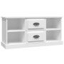 Weißer TV-Schrank aus Sperrholz, 99,5 x 35,5 x 48 cm von vidaXL, TV-Möbel - Ref: Foro24-816272, Preis: 75,46 €, Rabatt: %