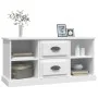 Mueble para TV madera contrachapada blanco 99,5x35,5x48 cm de vidaXL, Muebles TV - Ref: Foro24-816272, Precio: 74,46 €, Descu...