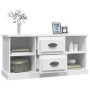 Mueble para TV madera contrachapada blanco 99,5x35,5x48 cm de vidaXL, Muebles TV - Ref: Foro24-816272, Precio: 77,62 €, Descu...