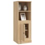 Aparador alto madera contrachapada roble Sonoma 36x35,5x103,5cm | Foro24.es | Tu tienda online para hogar, jardín y más Foro24.es