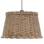 Brown wicker ceiling lamp shade Ø45x28 cm by vidaXL, Lampshades - Ref: Foro24-364378, Price: 61,08 €, Discount: %