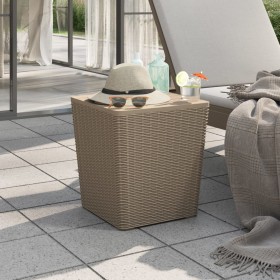 Garden table with removable light brown polypropylene top by vidaXL, Garden tables - Ref: Foro24-364154, Price: 79,39 €, Disc...