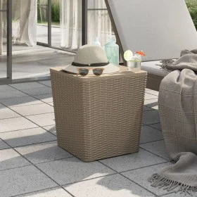 Garden table with removable light brown polypropylene top by vidaXL, Garden tables - Ref: Foro24-364154, Price: 77,75 €, Disc...