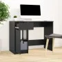 Escritorio de madera contrachapada negro 100x50x75 cm de vidaXL, Escritorios - Ref: Foro24-811494, Precio: 112,42 €, Descuent...