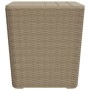Garden table with removable light brown polypropylene top by vidaXL, Garden tables - Ref: Foro24-364154, Price: 79,39 €, Disc...
