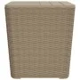 Garden table with removable light brown polypropylene top by vidaXL, Garden tables - Ref: Foro24-364154, Price: 77,75 €, Disc...