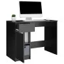 Escritorio de madera contrachapada negro 100x50x75 cm de vidaXL, Escritorios - Ref: Foro24-811494, Precio: 112,42 €, Descuent...