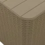 Garden table with removable light brown polypropylene top by vidaXL, Garden tables - Ref: Foro24-364154, Price: 77,75 €, Disc...