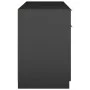 Escritorio de madera contrachapada negro 100x50x75 cm de vidaXL, Escritorios - Ref: Foro24-811494, Precio: 112,42 €, Descuent...