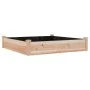 Jardinera arriate con forro madera maciza abeto 120x60x25 cm de vidaXL, Maceteros y jardineras - Ref: Foro24-364292, Precio: ...