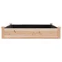 Jardinera arriate con forro madera maciza abeto 120x60x25 cm de vidaXL, Maceteros y jardineras - Ref: Foro24-364292, Precio: ...