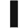 Schwarzer Schuhschrank aus Sperrholz, 30 x 35 x 100 cm von vidaXL, Schuhregale und Schuhorganisatoren - Ref: Foro24-811431, P...