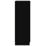 Black plywood shoe cabinet 30x35x100 cm by vidaXL, Shoe racks and shoe organizers - Ref: Foro24-811431, Price: 83,54 €, Disco...