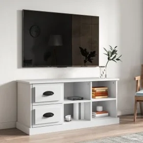 Mueble para TV madera contrachapada blanco 102x35,5x47,5 cm de vidaXL, Muebles TV - Ref: Foro24-816176, Precio: 53,12 €, Desc...