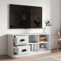 Weißer TV-Schrank aus Sperrholz, 102 x 35,5 x 47,5 cm von vidaXL, TV-Möbel - Ref: Foro24-816176, Preis: 53,64 €, Rabatt: %