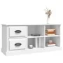 Weißer TV-Schrank aus Sperrholz, 102 x 35,5 x 47,5 cm von vidaXL, TV-Möbel - Ref: Foro24-816176, Preis: 53,07 €, Rabatt: %