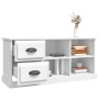 Weißer TV-Schrank aus Sperrholz, 102 x 35,5 x 47,5 cm von vidaXL, TV-Möbel - Ref: Foro24-816176, Preis: 53,64 €, Rabatt: %