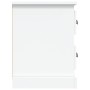 Weißer TV-Schrank aus Sperrholz, 102 x 35,5 x 47,5 cm von vidaXL, TV-Möbel - Ref: Foro24-816176, Preis: 53,64 €, Rabatt: %