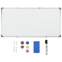Magnetisches Whiteboard aus weißem Stahl, 110 x 60 cm von vidaXL, Whiteboards - Ref: Foro24-150737, Preis: 76,04 €, Rabatt: %