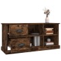 TV-Schrank aus geräuchertem Eichensperrholz, 102 x 35,5 x 47,5 cm von vidaXL, TV-Möbel - Ref: Foro24-816181, Preis: 70,80 €, ...